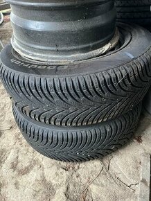 Predám zimnú sadu kolies 5x112 R16 205/55 R16 - 1