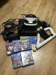 Sony Playstation 4 s VR okuliare + kamera