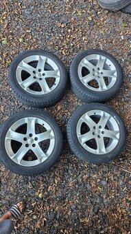 70. Sada letních kol 215/55 r17 Peugeot 5x108 - 1