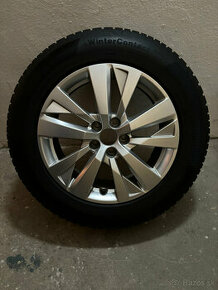 17"Zimné Orig. ALU+pneu-Peugeot 3008,Citroen,Opel Grandl.