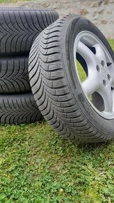 Predám  zimné pneumatiky 185/65r15 Hankook disky 4x100 - 1