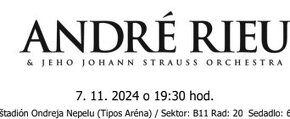 ANDRE RIEU - Bratislava 7.11.2024  4ks