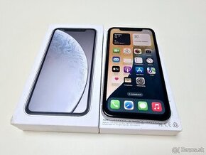 APPLE IPHONE XR 64GB WHITE BATERKA 100%