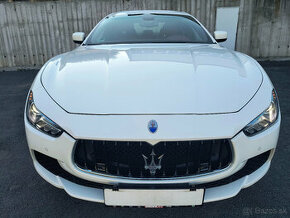 Maserati Ghibli 3.0 V6 1.MAJ.ČR/DPH/NAVI/2XALU/LED/SERVISKA