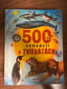 Kniha “500 senzácii o zvieratách”