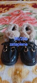 Zateplene topanky 36