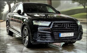 Audi Q7 3.0 TDI 272k - 4x4 - S Line - Full vybava - 7 miest.