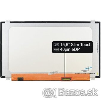 PREDÁM DOTYKOVÝ LCD DISPLEJ 15.6", FHD 1920x1080 SLIM, 40PI