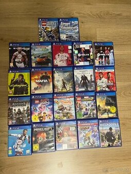 Hry na Playstation 4 - NHL 23, FIFA, Cyberpunk, assassin..