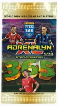 Futbalové kartičky Panini FIFA 365 Adrenalyn XL 2025