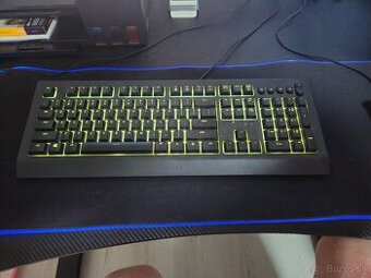 Predám set razer klávesnice a mysi z rgb podložkou - 1