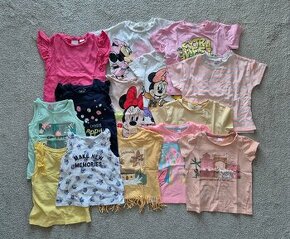 Dievčenské tričká 15 ks - 1
