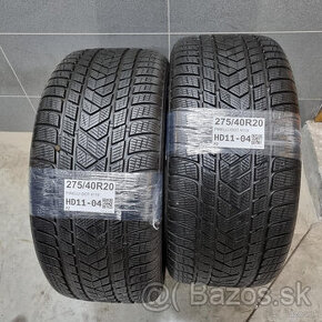 Zimné pneumatiky 275/40 R20 PIRELLI DOT4119