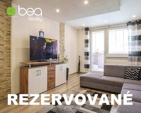 REZERVOVANÝ: 3-izb. zrenovovaný byt s lodžiou,Levoča