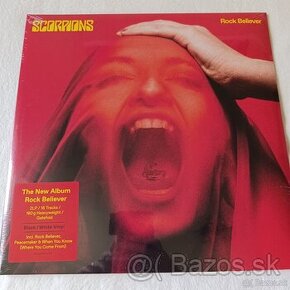 SCORPIONS - 2 LP Rock Believer Deluxe edition čierna/biela