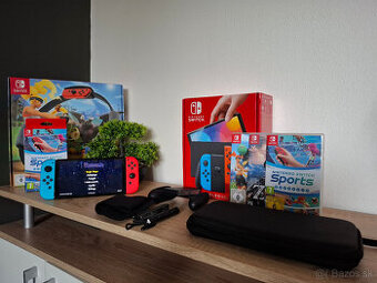 ✅ NINTENDO Switch OLED + Ring Fit / Sports