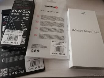 Nový Honor Magic 7 lite 5G  8gb/512gb čierny