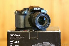 Panasonic Lumix G80 s objektívom