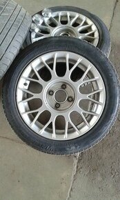 BBS ALU DISKY 4X100 R15 s pneu