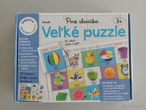 puzzle so slovíčkami a obrázkami - 1