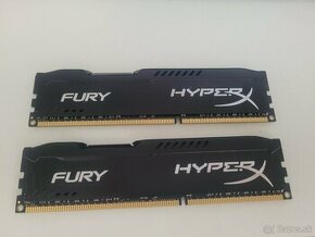 Predám pamäte 16GB DDR3 (2x8) KINGSTON HyperX Fury 1866 Mhz