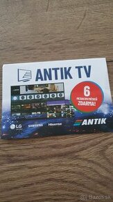 Antik Tv 6 mes. voucher - 2x SmartTV ako Magio GO