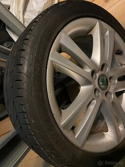 Pneumatiky na original skoda diskoch 205/45 r16 letne