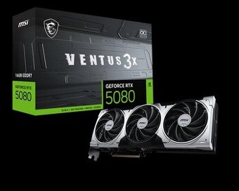 MSI GeForce RTX 5080 VENTUS 3x OC PLUS