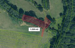 Čelovce – 1.220 m2 PÔDA v podiele 1/1 – Na predaj