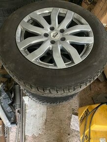 Vw Tiguan 5x112 R17 Zimná sada Alu disky - 1