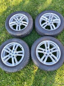 zimna sada alu disky 5x112 205/60 R16 vw - 1