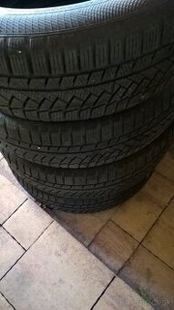 4 ks ZIMNÉ 215/65 R17 99H CONTINENTAL cca 5-6 mm    DOT 4218