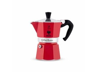 Bialetti Moka Express červená - 6 porcií