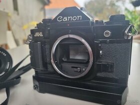 Canon A1 / FD 28mm f2,8 / Power Winder Canon A2 - 1