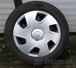 Škoda Rapid, Fabia - 5x100 zimné komplety - 185/60 R15 - 1