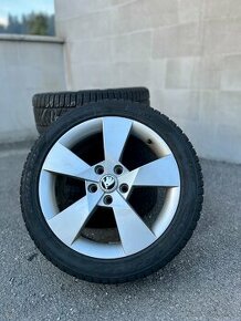 Škoda Denom r17 5x112 225/45 zimné pneumatiky - 1