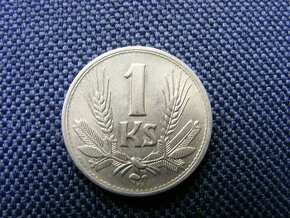 1 koruna 1945 - 1