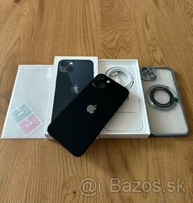 iPhone 13 128 gb Midnight - nepoužívaný, v záruke