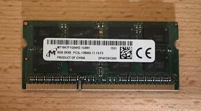 8GB - DDR3 - PC3-12800 - 1600MHz - SODIMM