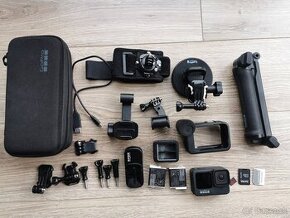 Predam gopro hero 9 black + mediamod + prislusenstvo