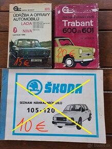 trabant, škoda 105-120, lada