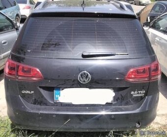 Zadný nárazník Volkswagen Golf VII 2.0 TDI 2014 variant komb