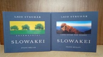 Predám knihy Slowakei Traumgarten a Land unter den Füssen