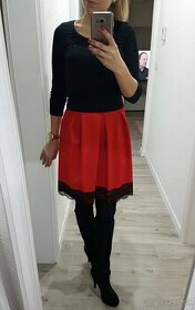 červená sukňa - 1