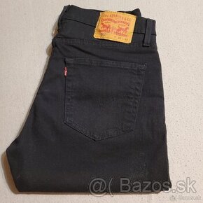 Levis 512 pánske čierne