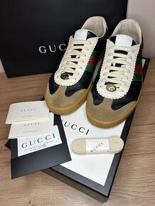 Pánske tenisky GUCCI G74 Web Low Leder 9G 43EU 9.5US