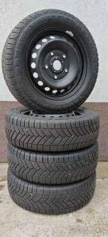 Plechové disky Ford 5x160 a zimné Michelin 215/60 R17C