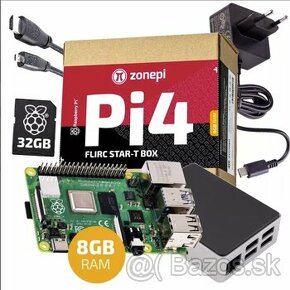 Raspberry Pi 4B 8GB, úplne nová, kompletná sada v záruke - 1