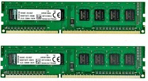 Paměť RAM 8GB DDR3 Kingston Value 1600MHz CL11 (2x4GB)