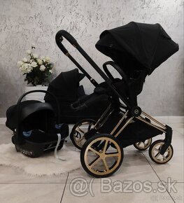 TROJKOMBINÁCIA CYBEX TRUE GOLD BLACK